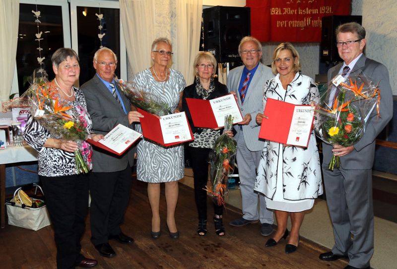 Jubilarehrung in Merkstein (Foto: Wolfgang Sevenich)